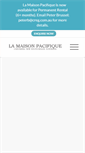 Mobile Screenshot of lamaisonpacifique.com